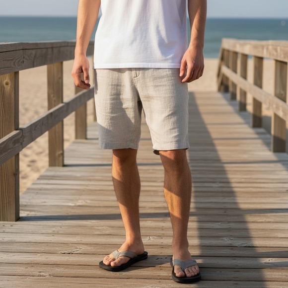 Columbia Hood River Flip Flops Mens Size 12 Sandals BM6923-005 Vaca Beach NWT - Picture 2 of 15